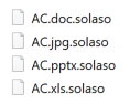 0x4143's tweet photo. New Solaso(?) #Ransomware likely from the same author behind "Encrp ransomware"

Ransom note: 
__READ_ME_TO_RECOVER_YOUR_FILES.txt

Fileext: filename.ext.solaso

SHA256: bd136b3fde933505cf3740c3800a5007e3a94a2d31f28416b04c212dcb0669b6

CC: @demonslay335 https://t.co/k6UKqIYonX