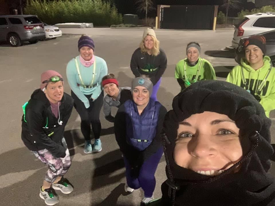 FiaRunningwild's tweet photo. 8 ladies bundled up and did the SAFE loop. 27 degrees didn’t stop is.  Still plenty of time to get out and get some laps in!  @FiALexSC @FiASC_ #FiACounts https://t.co/HY8D4SGzjp