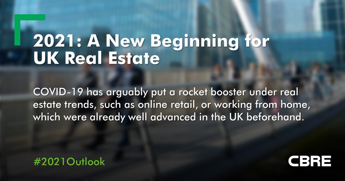 Miles Gibson, Executive Director, discusses the positive effects and challenges that #realestate could face as he delves further into our #2021predictions. Discover more: cbre.co/35hKnfT #2021Outlook