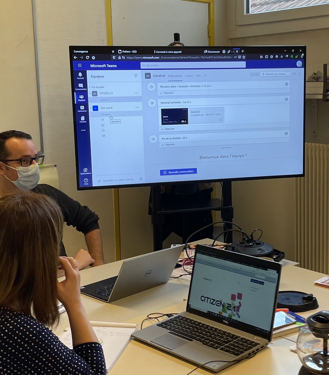 Citizen21EU's tweet photo. #citizen2.1 on TV  #citizen 2.1 website accessible now ( et galette franc comtoise) https://t.co/ntjjtcA3ee