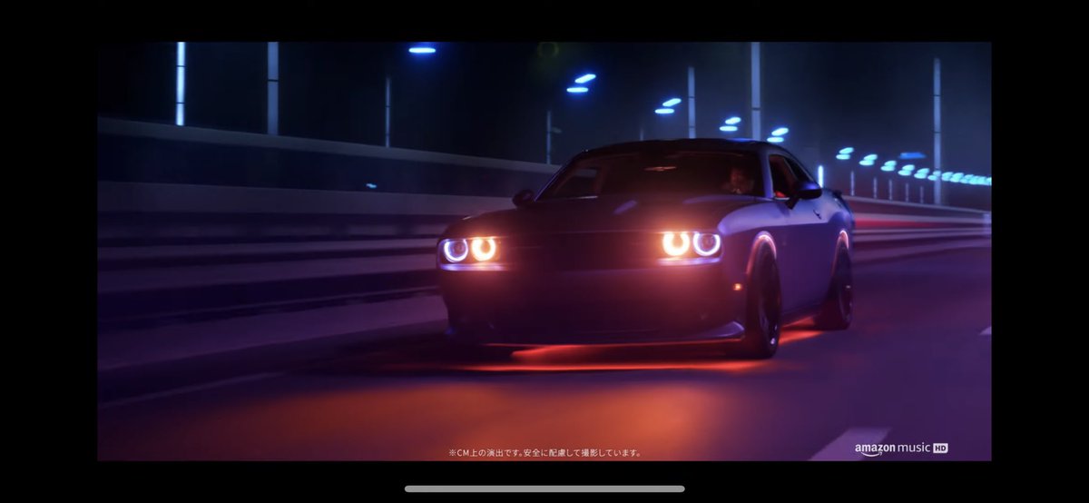 永遠 最近テレビのcmによくアメ車出てる Amazonmusicチャレンジャー Auカマロ アメ車ブーム来たか