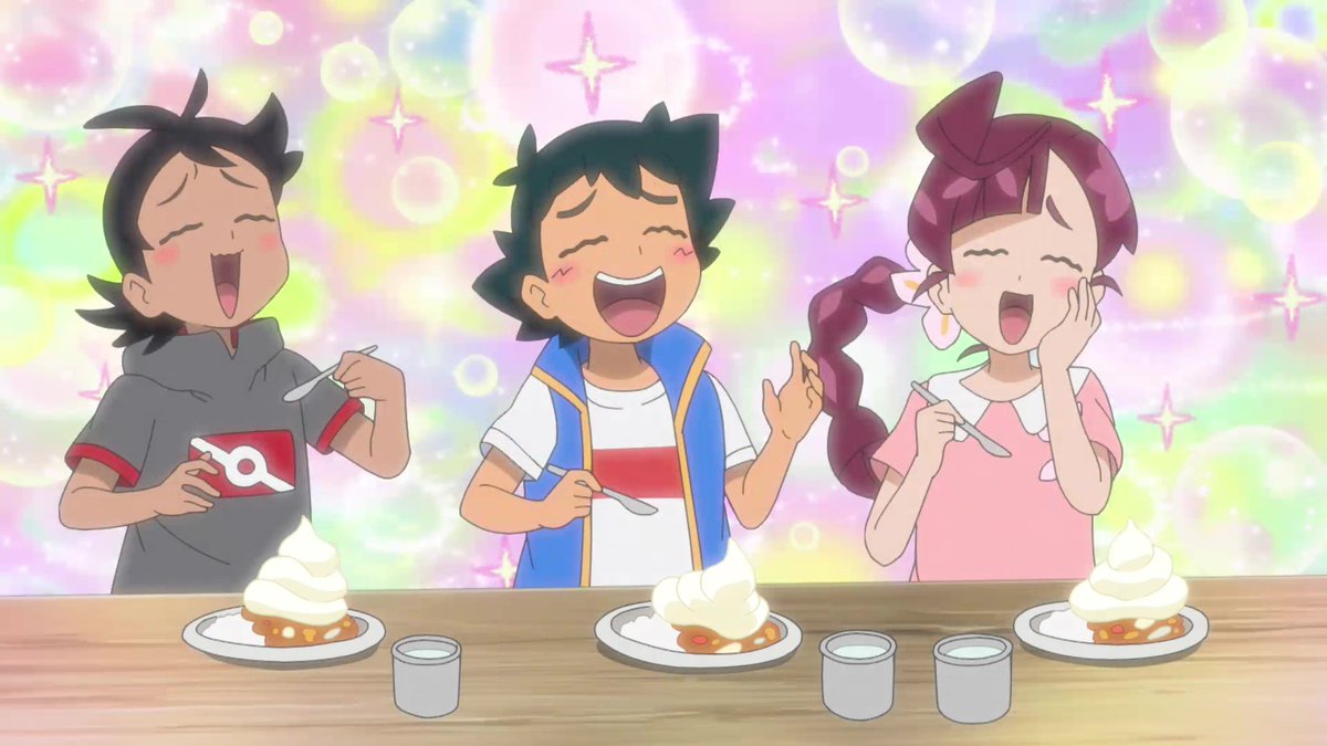 アニメ ポケットモンスター 公式 アニポケ ハイライト ガラル地方のワイルドエリアでのキャンプめしといえば カレー みんなでつくってみんなで食べると おいしさも何倍にもアップしますね ガサッツ が入れた隠し味で とても美味しかったようです アニメ ポケットモンスター 公式 アニポケ ハイライト ガラル地方のワイルドエリアでのキャンプめしといえば カレー みんなでつくってみんなで食べると おいしさも何倍にもアップしますね ガサッツ が入れた隠し味で とても美味しかったようです