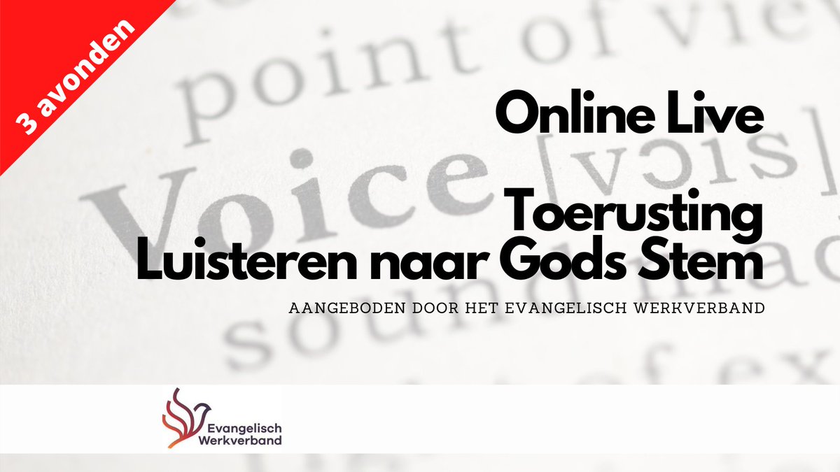 Evangelisch Werkverband tweet media