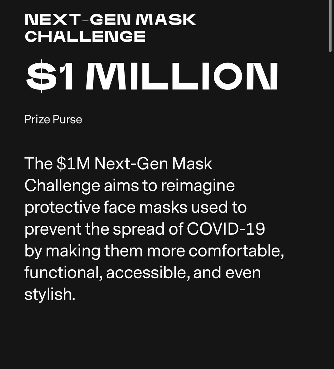 13.5/ Other private efforts have also been underway like  @xprize awarded to  @LuminosityLab  @ASU which is a group of college/grad students that designed the “Floemask” which builds on existing surgical mask designs  @getusppe  #covid19