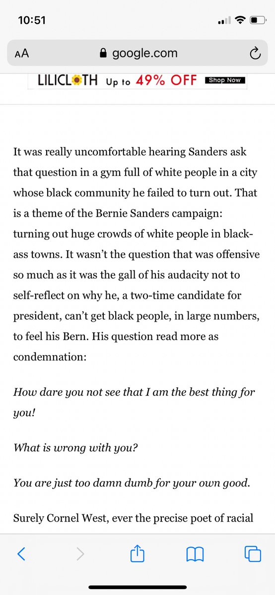  Bernie supporters booing us in Flint bc we voted for Joe Biden: