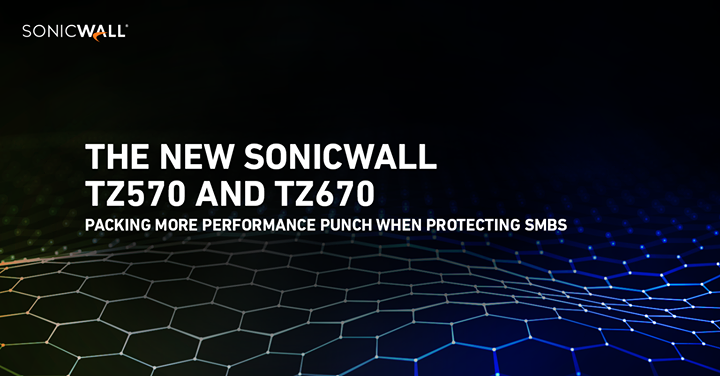 SonicWall's tweet photo. The new SonicWall TZ line comes with more memory, processors and interfaces; bringing true enterprise-grade, always-on security to SMBs. 

>> Find out more: https://t.co/8PPu3iWD6p https://t.co/ia5Cjv57WC