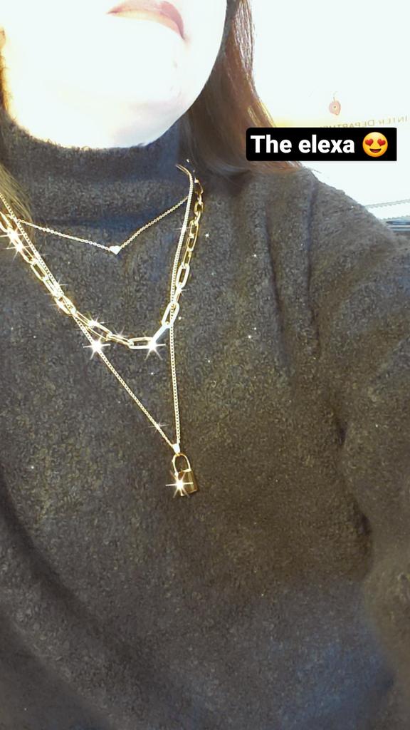 Elexa necklace 
Sparkle everyday
Did you know elexa has a secret talent?
#parklane #jewelry #morethanjewelry #sparkleeveryday