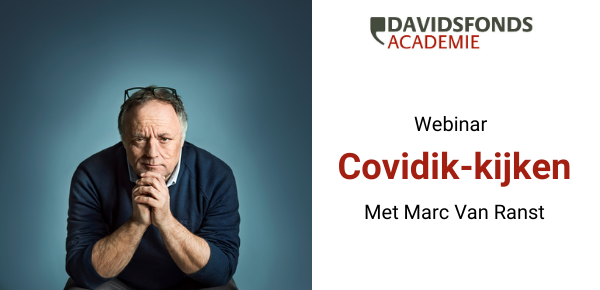 #davidsfondsacademie staat klaar met twee razend actuele #webinars! Altijd al graag al je #corona-vragen willen stellen aan #marcvanranst ? Schrijf je nu in voor het webinar met prof. Marc Van Ranst op bit.ly/3s1TcEj (2/2)