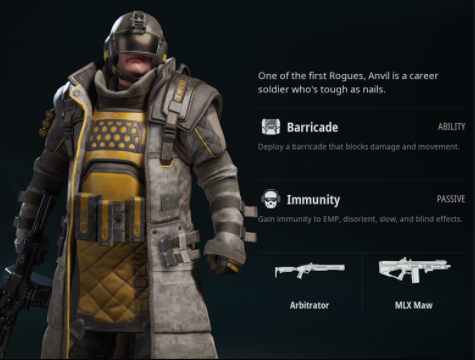 How good is Anvil's loadout?