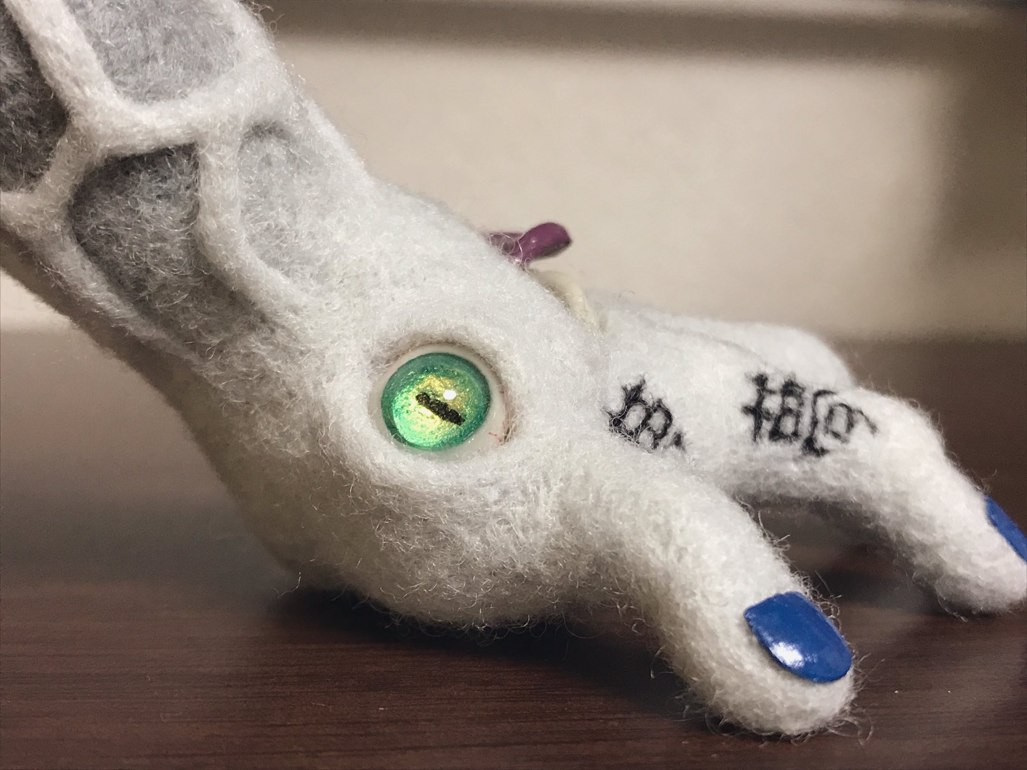 Lilacoo らいらっくー 羊毛フェルトで魘夢の左手作りました 羊毛フェルト 鬼滅の刃 T Co A8zefhxa5n Twitter