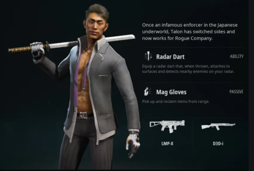 How good is Talon's loadout?