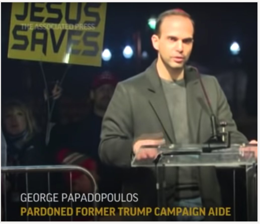 5 - Flynn calls people 'Traitors' stokes the big event yesterday, and joined by the guy who led to FBI's first tip in Russia investigation, recently pardoned George Papadopoulos