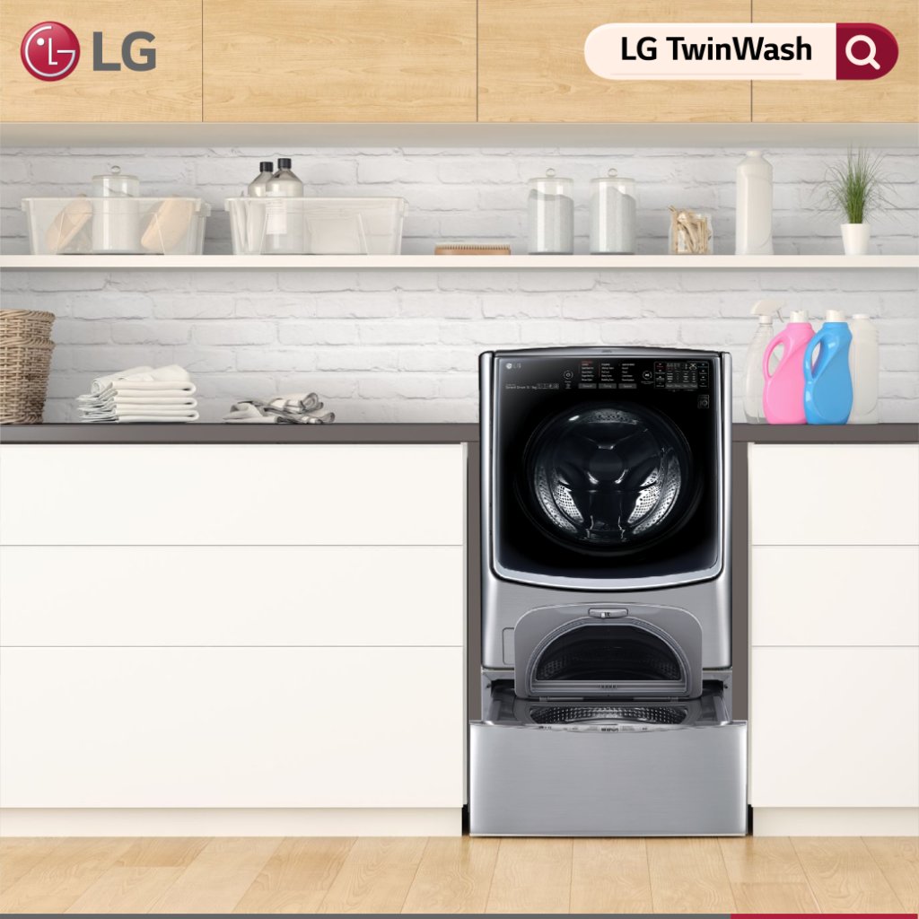 LGAfrica1's tweet photo. LG #twinwash not only makes your clothes look their best – they make your home look brilliant, too while cutting laundry time by half.
Visit https://t.co/8jmG1aqwbD for additional product information
#Appliance #LG #LGE #Washer #Clean #Clothes #TWINWASH https://t.co/UgKkwij8b2