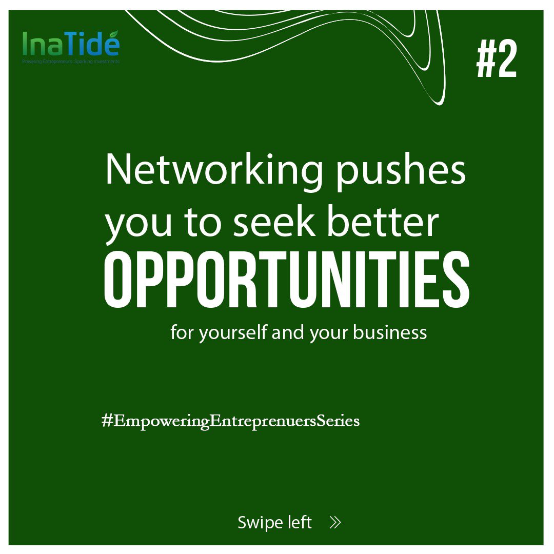 The importance of networking and forming deep and meaningful business relationships cannot be emphasized for entrepreneurs.