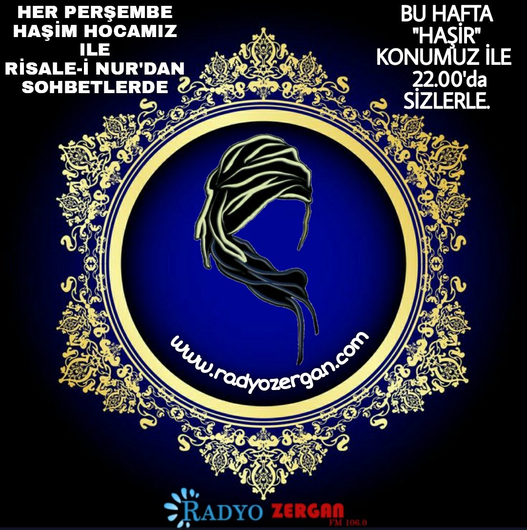 Bu akşam 22.00 da Haşim Hocamiz Sizlerle.
#RisaleiNur #Persembe #dua #radyo #Radio #Mardin