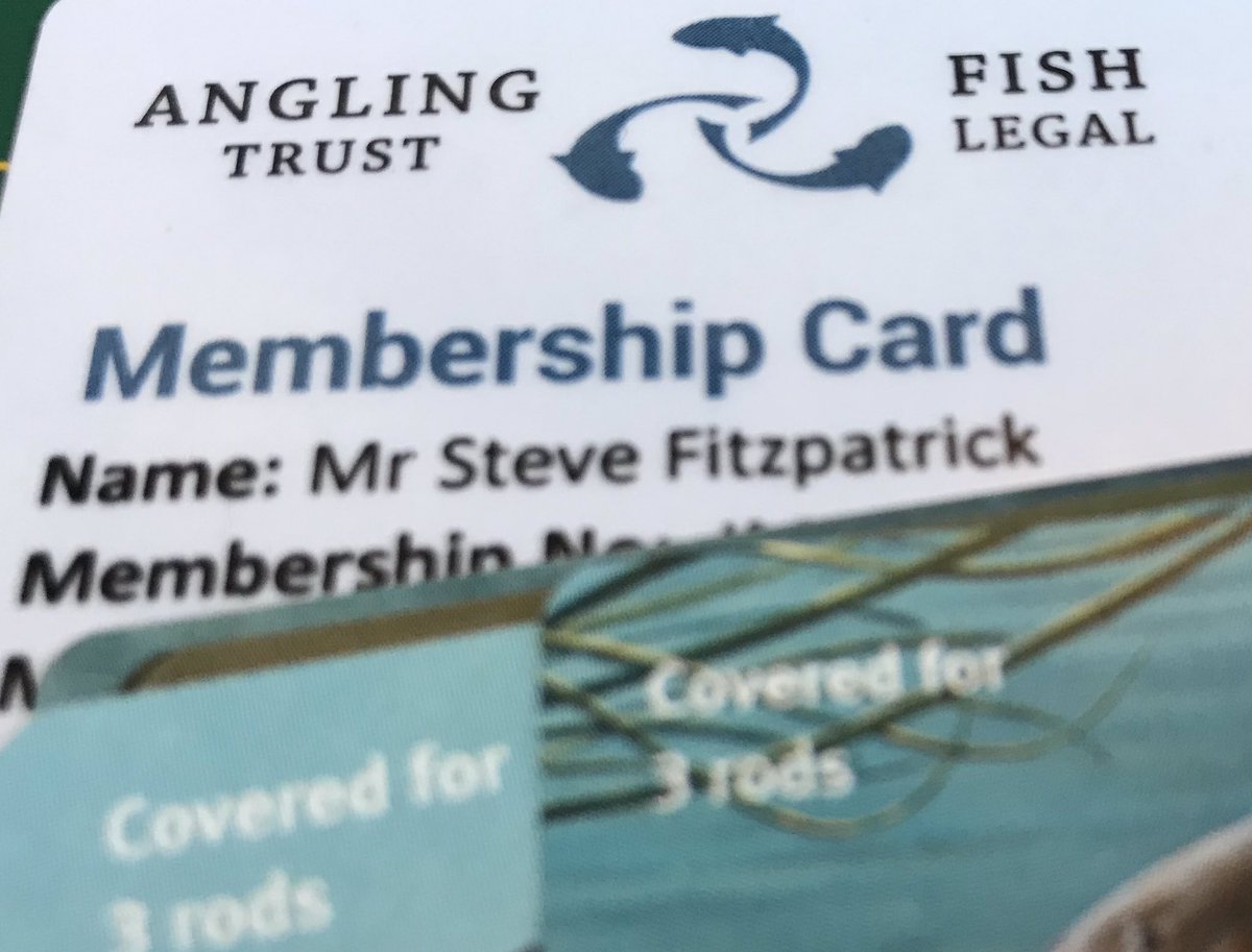 Steve Fitzpatrick (@angtruststeve) on Twitter photo It’s days like today which makes me extra proud to carry this card. Great work from the <a href="/AnglingTrust/">Angling Trust</a> in getting fishing back on!
Read more here 👇👇👇👇
anglingtrust.net/covid-19/
Stay safe, fish local. It’s days like today which makes me extra proud to carry this card. Great work from the <a href="/AnglingTrust/">Angling Trust</a> in getting fishing back on!
Read more here 👇👇👇👇
anglingtrust.net/covid-19/
Stay safe, fish local.