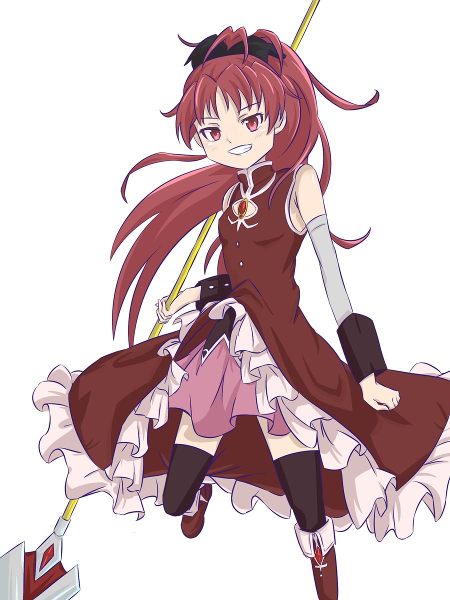 佑月優 まどマギは杏子ちゃん推し 魔法少女まどかマギカ 絵描きさんと繋がりたい