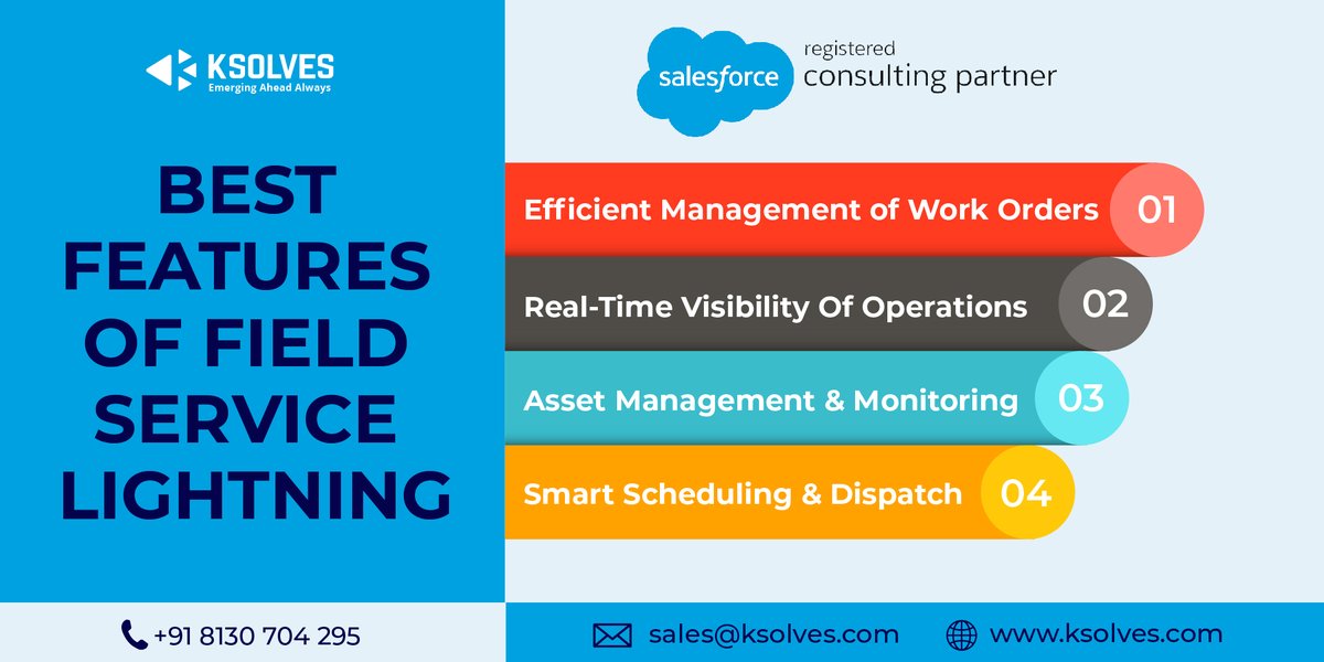 _Ksolves's tweet photo. Field Service Lightning Can Ease Up Your Work Order Monitoring System. Contact Us To Implement It Today!
๐ง sales@ksolves.com
๐ +91 8130704295
๐ https://t.co/IxQX3zNTgH
#fieldservicelightning #Salesforce #ksolves #ksolvesindia #salesforcecertified #salesforcelightning https://t.co/MzEyzgNh6t