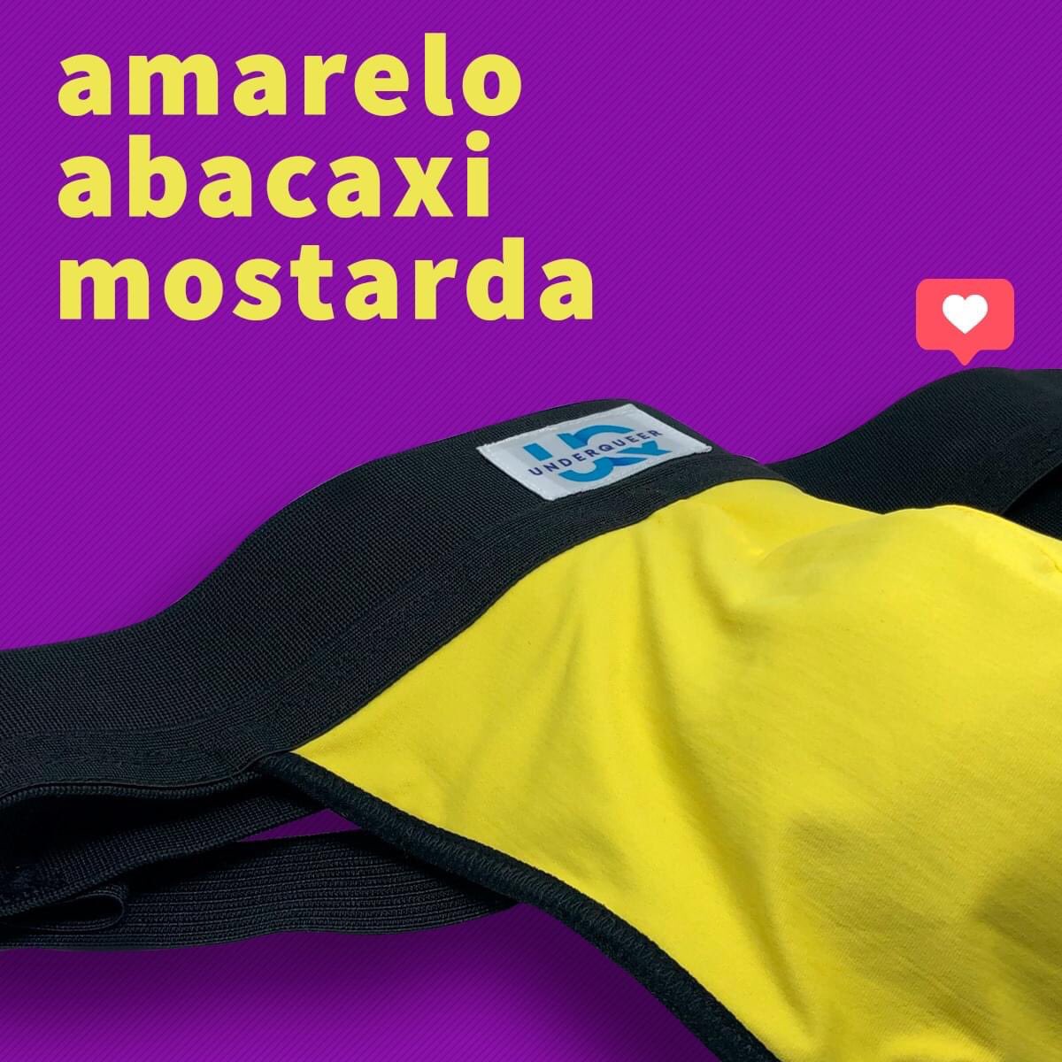 underqueerbr's tweet photo. Ela é amarela, mas pode ser mostarda, abacaxi, ouro... ela é linda!
O preço dela? De banana (não inflacionada)! R$ 40,00 + frete (calcule através do site, link na bio)
#underqueer #underqueerbr #jockstrap #jockstrapbrasil #jocks #cueca #cuecabox #cuecaboxer #gaycouple #gaybears https://t.co/BxUrBmtKH8