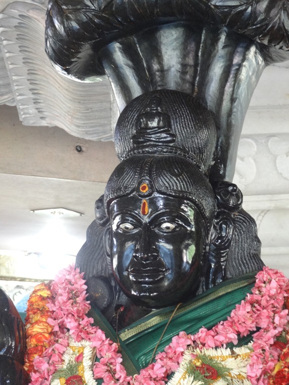 The final goddess is "padmavathi Amman"Padmavathi is yakshini of 23rd tirthankara parshvanatha & also the most popular goddess in jainism According to tradition padmavathi with her husband dharanendra protected tirthankara parshva during upsarg of kamath