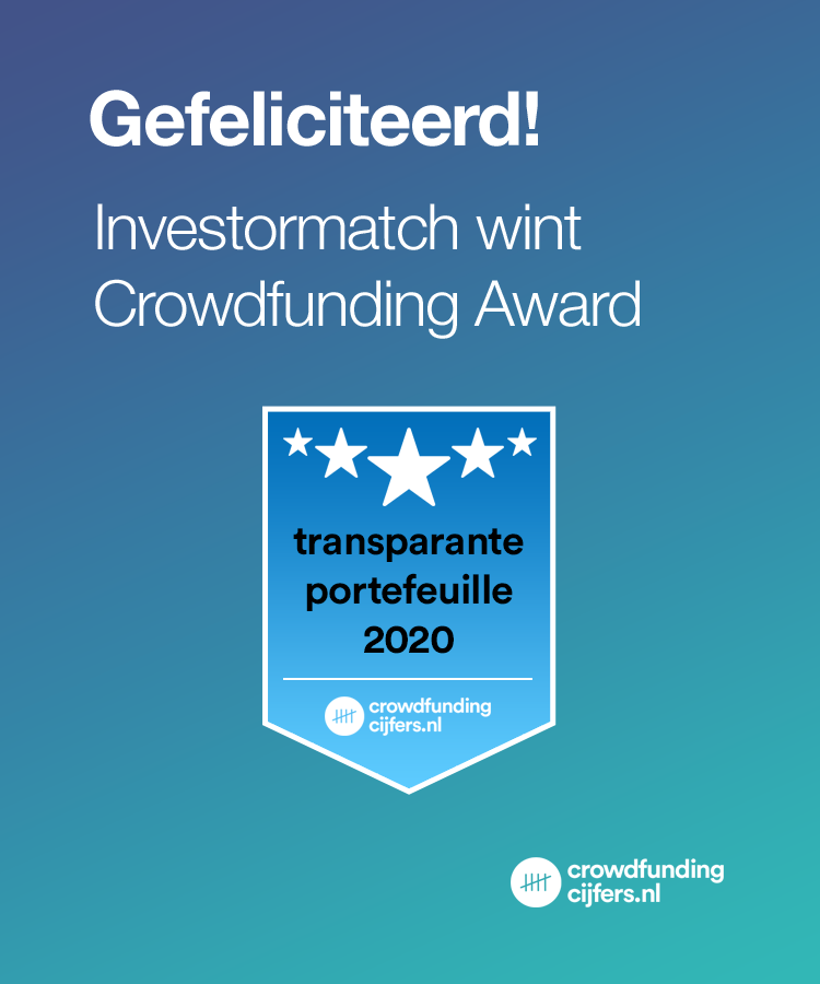 .<a href="/Investormatch/">Investormatch</a> is niet langer actief als #crowdfunding platform, maar houdt bezoekers op de hoogte van de status van haar portefeuille. Daarom wint Investormatch een Crowdfunding Award voor ‘transparante portefeuille’. Gefeliciteerd! Meer over de awards: crowdfundingcijfers.nl/crowdfunding-a…
