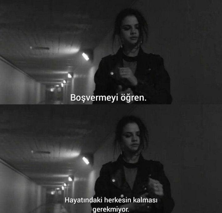 Boşver vermeyi öğren..