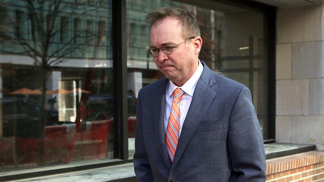 thehill's tweet image. #BREAKING: Mick Mulvaney resigns from Trump administration: "I can't stay here" hill.cm/hfwsGhA