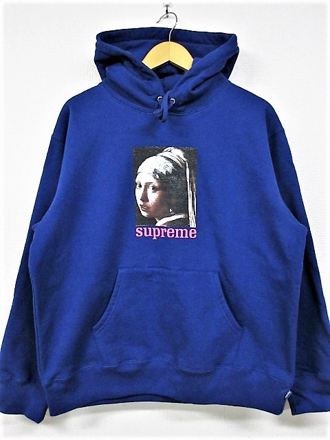 激安な supreme Pearl Hooded Sweat Large Navy - ジャージ 差別発言 シュプリーム Pearl Hooded Sweatshirt ネイビー XL パーカー
