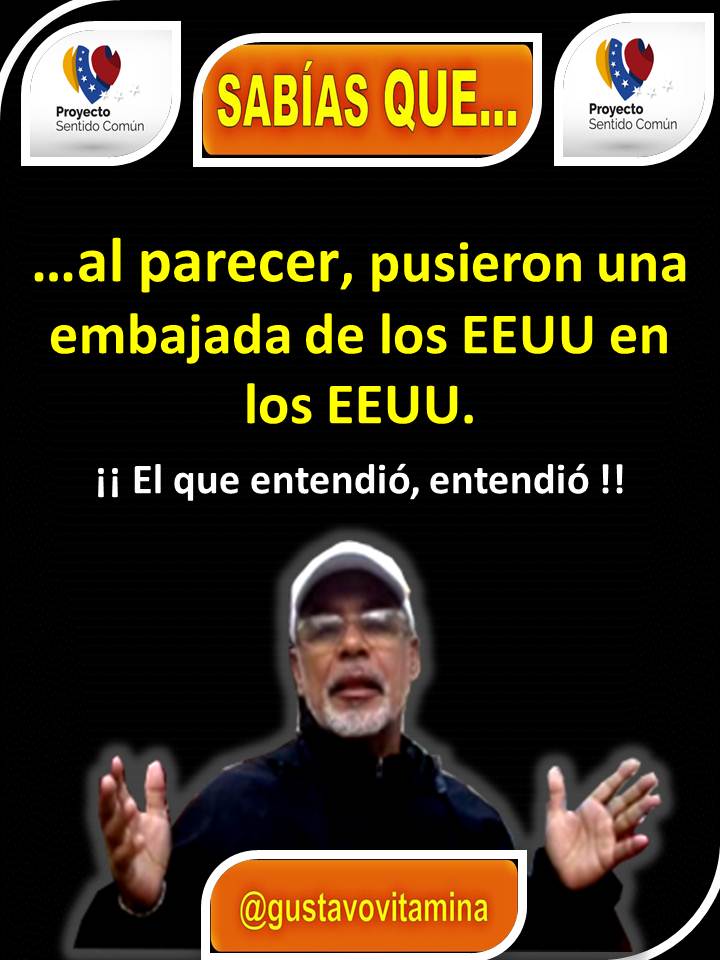 ¿HAY ALGUNA DUDA?
.<a href="/Psentidocomun/">@sentido comun</a> 
WhatsApp 
Trump 
#Telegram 
Venezuela