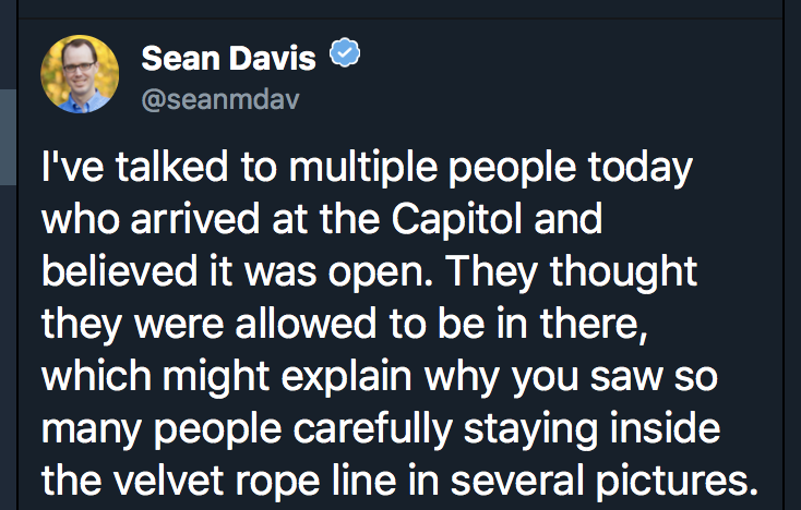 I guess he thought it was just part of the tour!