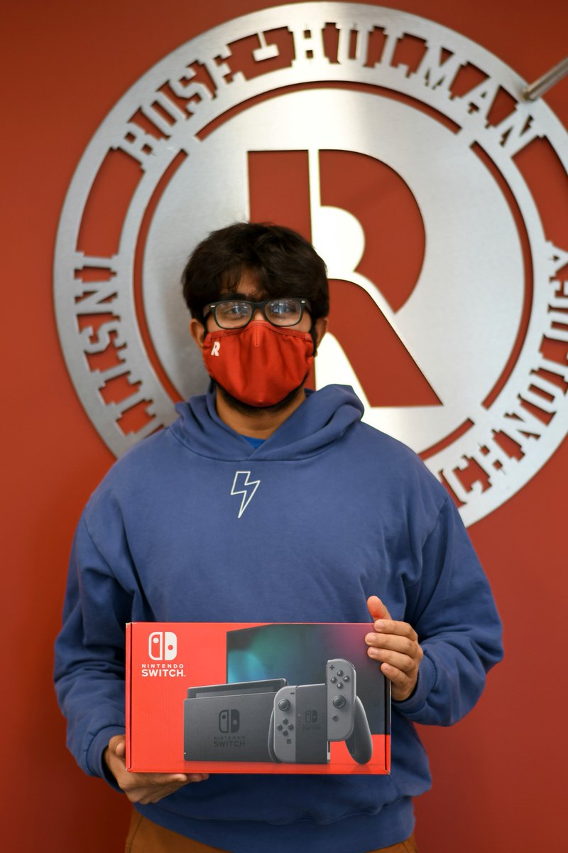 Our Tuesday Topics event series has come to an end and we hope students enjoyed learning about various career-related topics. Darshan Patel, a sophomore Mechanical Engineering major from Brownsburg, IN, is our grand prize winner of a brand new Nintendo Switch!