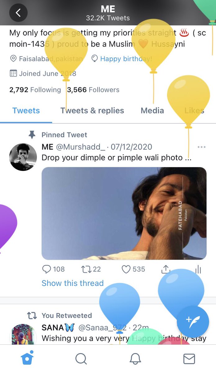 Murshadd_'s tweet photo. Today iz mah birthday n no one wishd me ... 😭 https://t.co/AohUmzJCx0