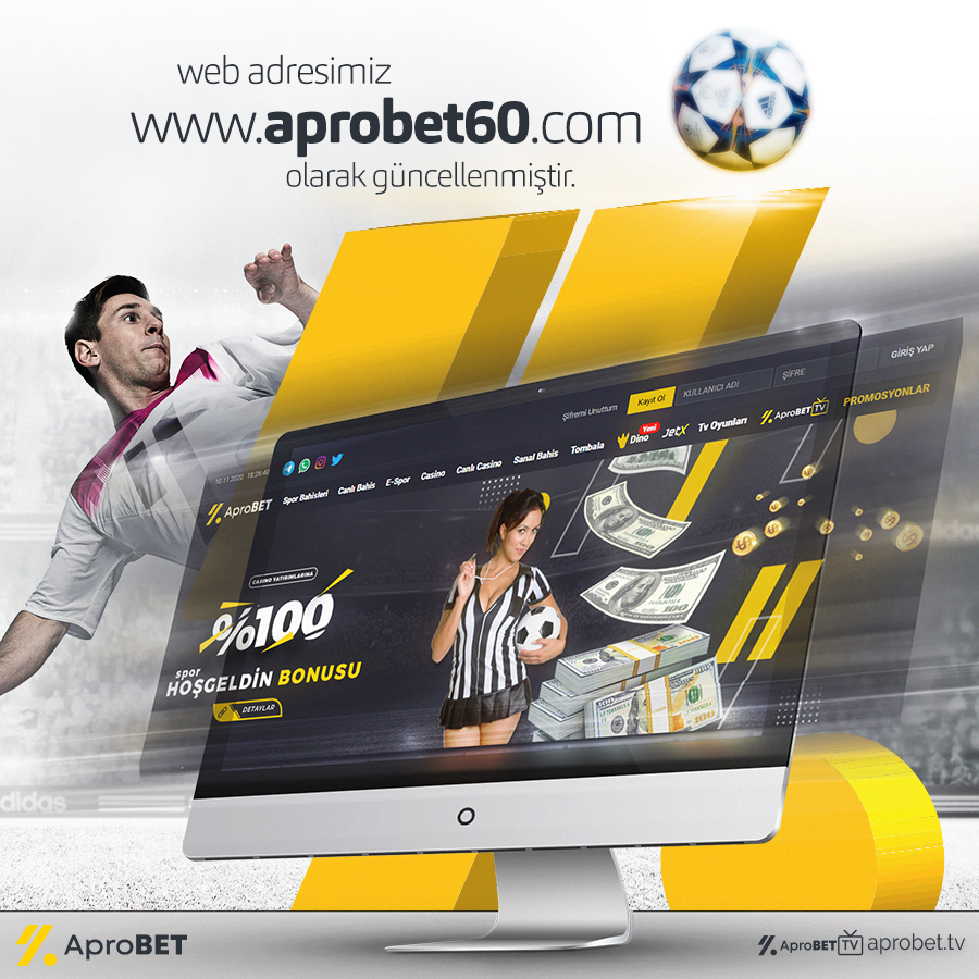 Domain adresimiz güncellenmiştir

En yüksek bahis oranları , kesintisiz işlemler , en hızlı en yeni mobil site.. Enlerin sitesi AproBet’e olan erişiminiz kesilmesin.

aprobet60.com/tr üzerinden sitemize giriş sağlayabilirsiniz
