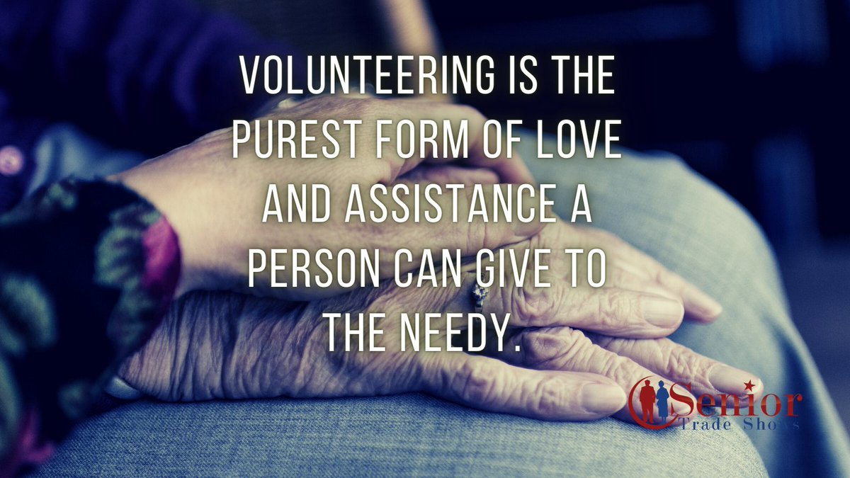 SeniorTradeShow's tweet photo. If you want to shower our elder community with love and assistance, we’d be more than happy to welcome you. 
Kindly sign up through this link and we’ll see you at our upcoming activities. 👇

https://t.co/MLwRm1Nk3M...

#volunteer #volunteering #volunteering #seniorlivingcare https://t.co/eidDqXTRxS