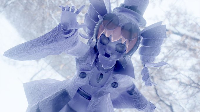 帰ってきたら洗濯物はカチコチに凍ってるしお湯が出なくて水風呂に入らざるを得なかったしで厄日なので疫病神を氷像化しておきます 