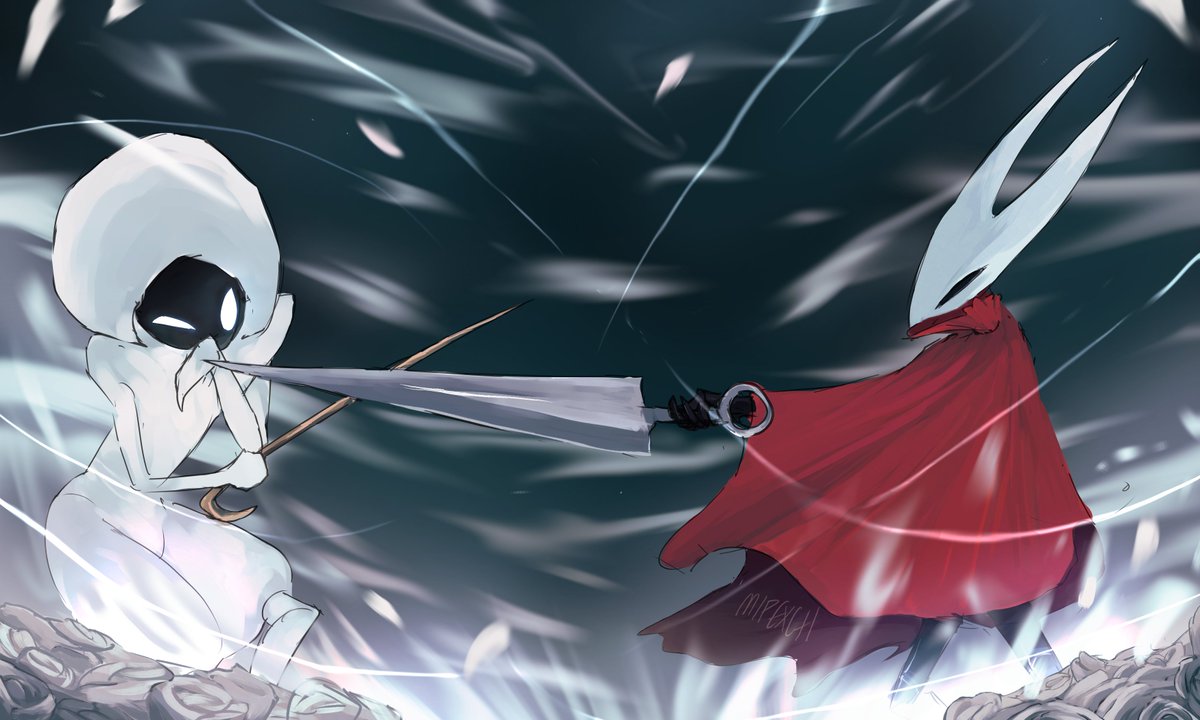 mipexch_'s tweet image. hey so like. silksong amiright
 #hollowknight #silksong