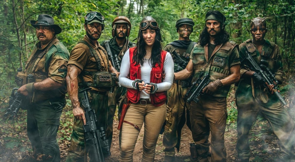 C_force_films's tweet photo. “Did someone shave our Wookiee?”
While we had the whole team together, we took the time to recreate the iconic photo of Arnold's team in Predator.
#CreativeForceFilms #bossk #scorekeeper #StarWars #lucasfilm #clonewars #film #Fanfilm #bobafett #disney #Predator #Aphra https://t.co/W3kjd9yzpx