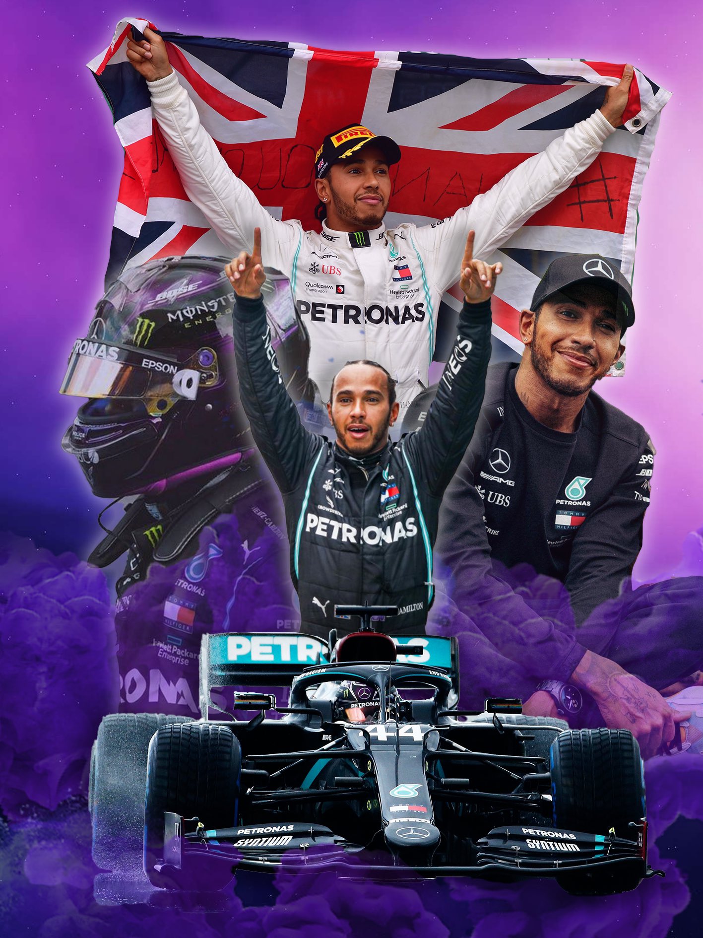 Happy 36th birthday Sir Lewis Hamilton  