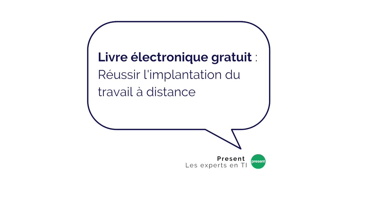 Present_Experts's tweet photo. Êtes-vous équipé pour permettre à vos employés de travailler à distance?

#travailadistance #COVID19 #ebook 
https://t.co/abq5XP7A0u https://t.co/Lhniih2C6e