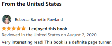 MaryJordan001's tweet photo. Thank you, Rebecca, for the review. Pleased that you enjoyed reading it. Highly humbled! 

This is my 188 review on Amazon from the States. I wish everyone for the New Year mainly health, love and prosperity. xx

@KINDLEilimitado #Kindle #KindleUnlimited https://t.co/eEu3RRvvBE