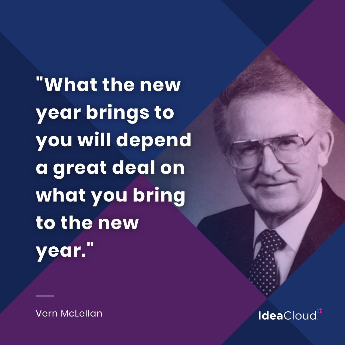 ideacloud_com's tweet image. “I close my eyes to old ends. And open my heart to new beginnings.&quot;
- Nick Frederickson

&quot;What the new year brings to you will depend a great deal on what you bring to the new year.&quot;
- Vern McLellan

#qotd #optimism &amp;amp; #hopefulness