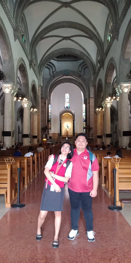 maimscm's tweet photo. eto yata pinaka last date namin bago mag lockdown, dapat pala tinuloy na natin hanggang dun sa may altar๐char cpa muna๐
#6thweeksary ๐๐๐ฅฐ https://t.co/SVMQ6pMYn9