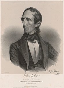CLEHistory's tweet image. In 1841, the Whig Party expelled President John Tyler from their party and his cabinet resigned en mass.   He served the remainder of his term as a President without a party. 

@GOP @SenateGOP @RepKinzinger @BenSasse @SenatorRomney @robportman