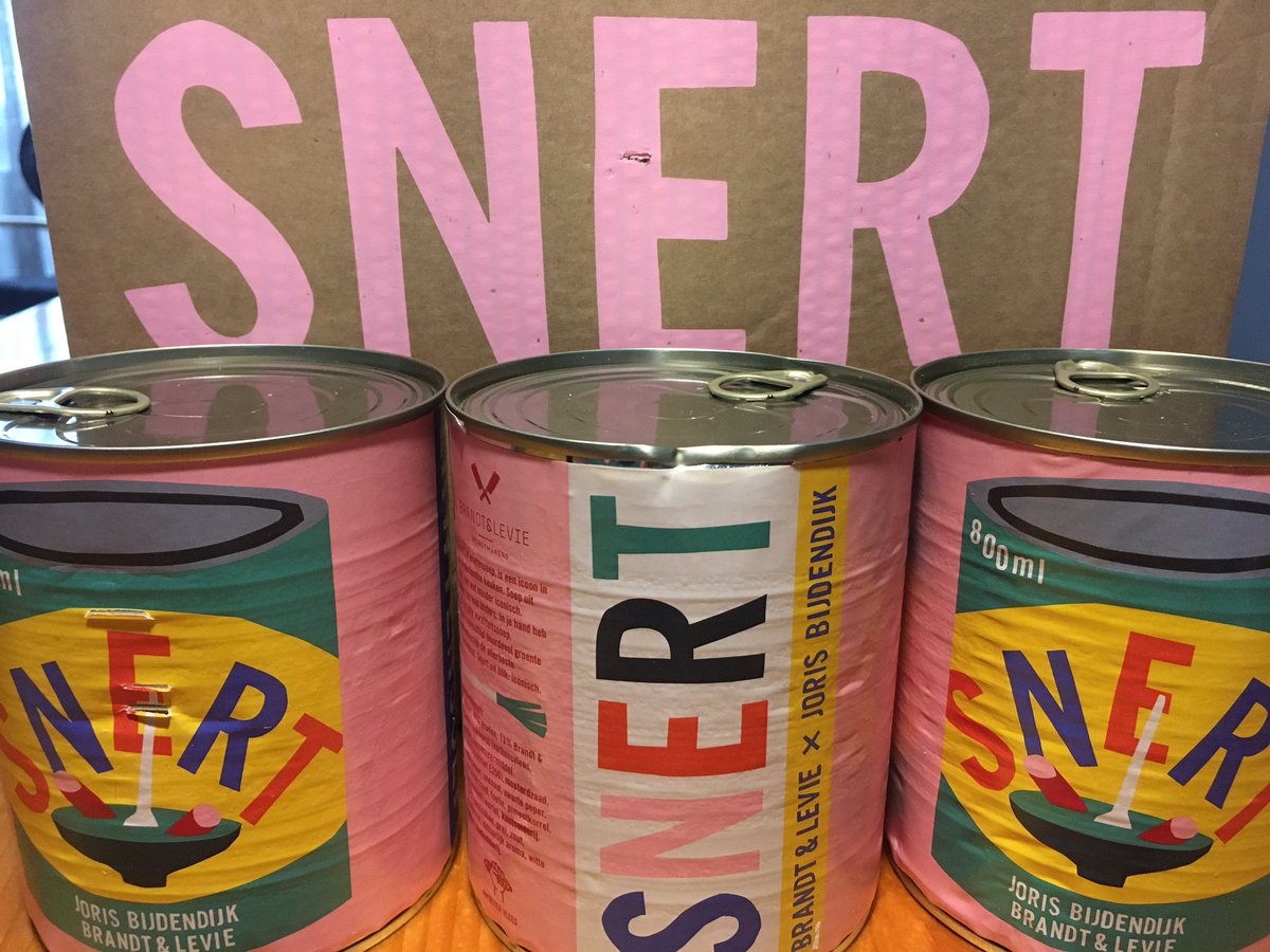 Zojuist ontvangen #SNERT iconisch en culinair van <a href="/JorisBijdendijk/">Joris Bijdendijk</a> en <a href="/worstmakers/">Brandt & Levie</a> inclusief donatie aan <a href="/VoedselbankAmst/">VoedselbankAmsterdam</a>