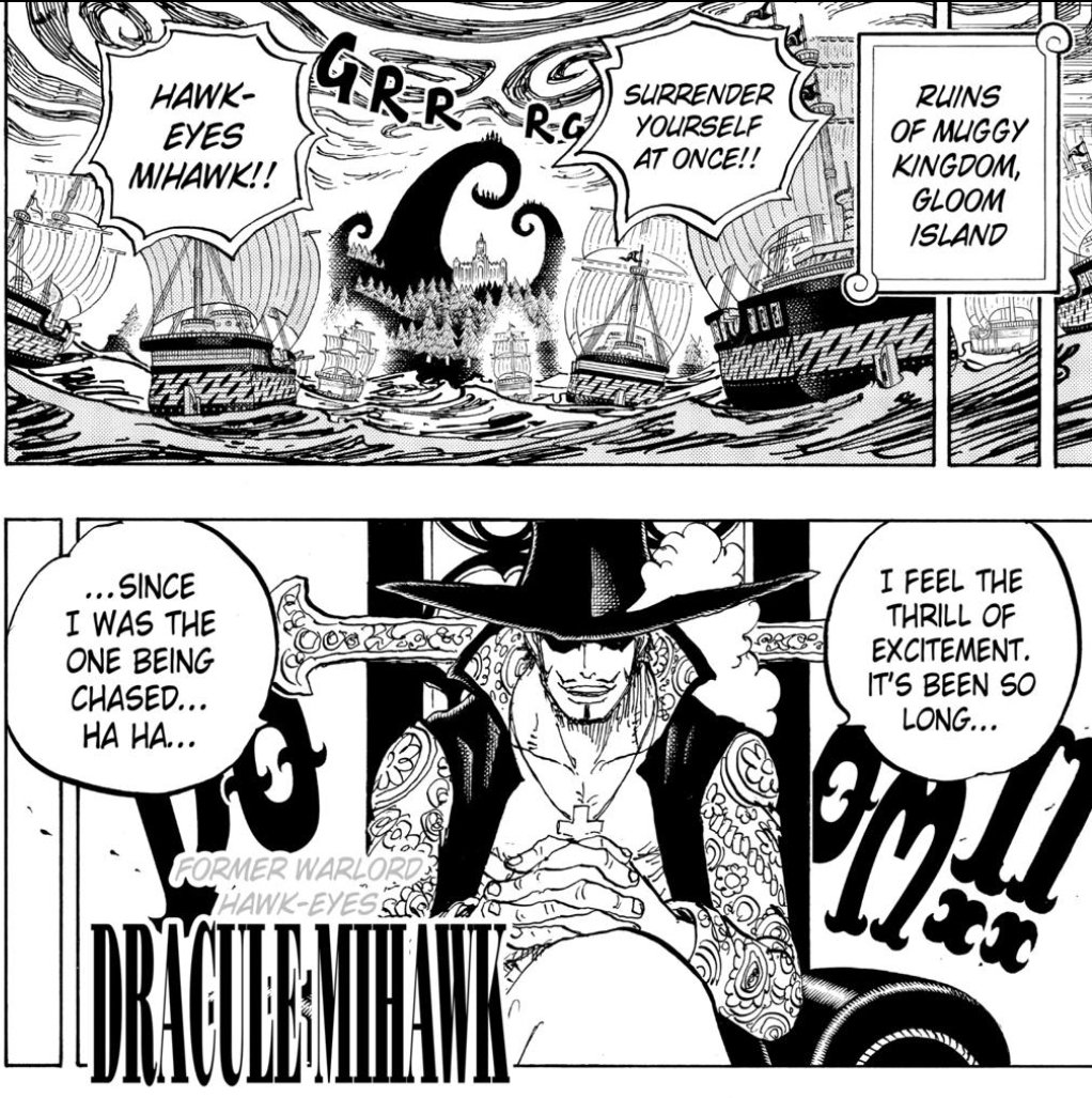 I suspect he was sent for Mihawk; we saw Vice Admiral Stainless for Buggy & we know Coby was sent for Hancock. We can tell theirs only fodder sent for Weevil, but it's kept hidden who was sent for Mihawk.