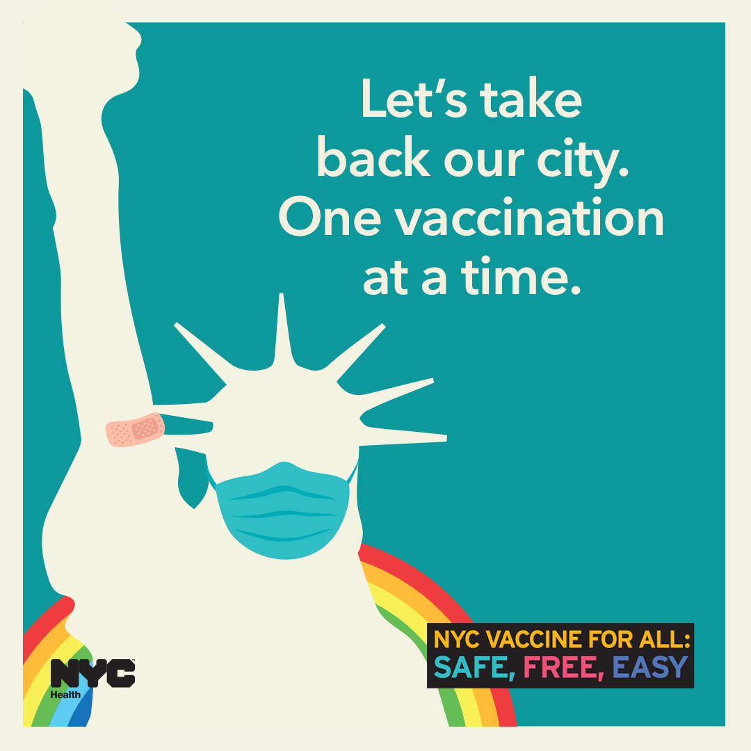 The City has set up vaccination sites in all five boroughs for New Yorkers who are currently eligible to get the #COVID19 vaccine.
Find out if you are eligible and schedule an appointment here: https://t.co/5fyaRGIbYI https://t.co/odkIeGN2qR