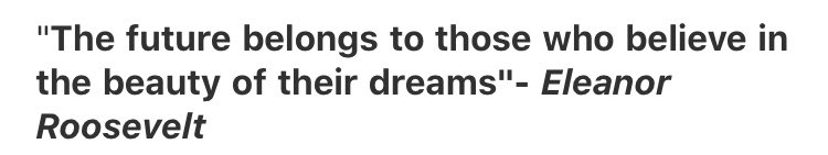 The skies the limit!