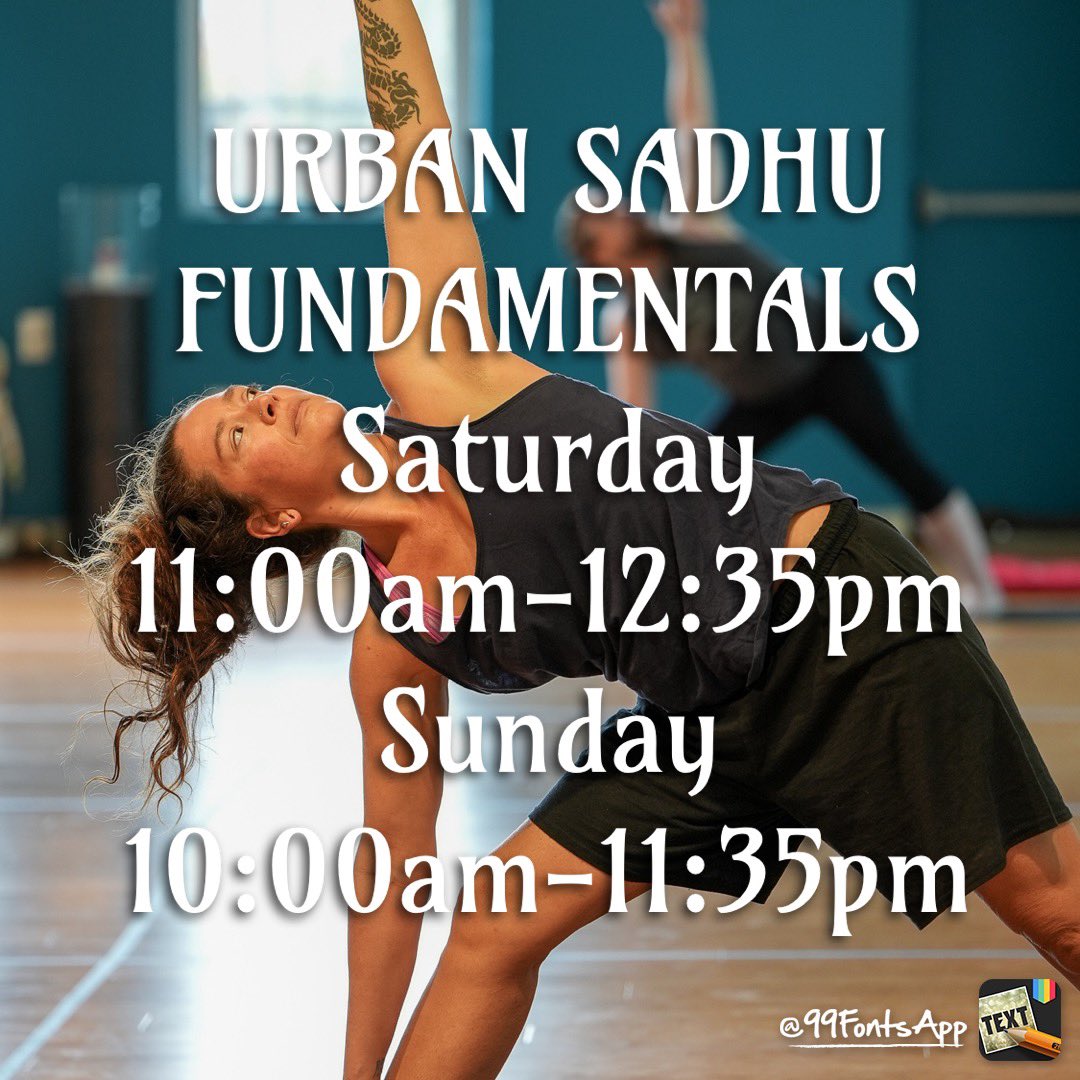 January 9 Urban Sadhu Yoga Fundamentals of yoga course. Week one standing asanas. #yoga #jerseycity