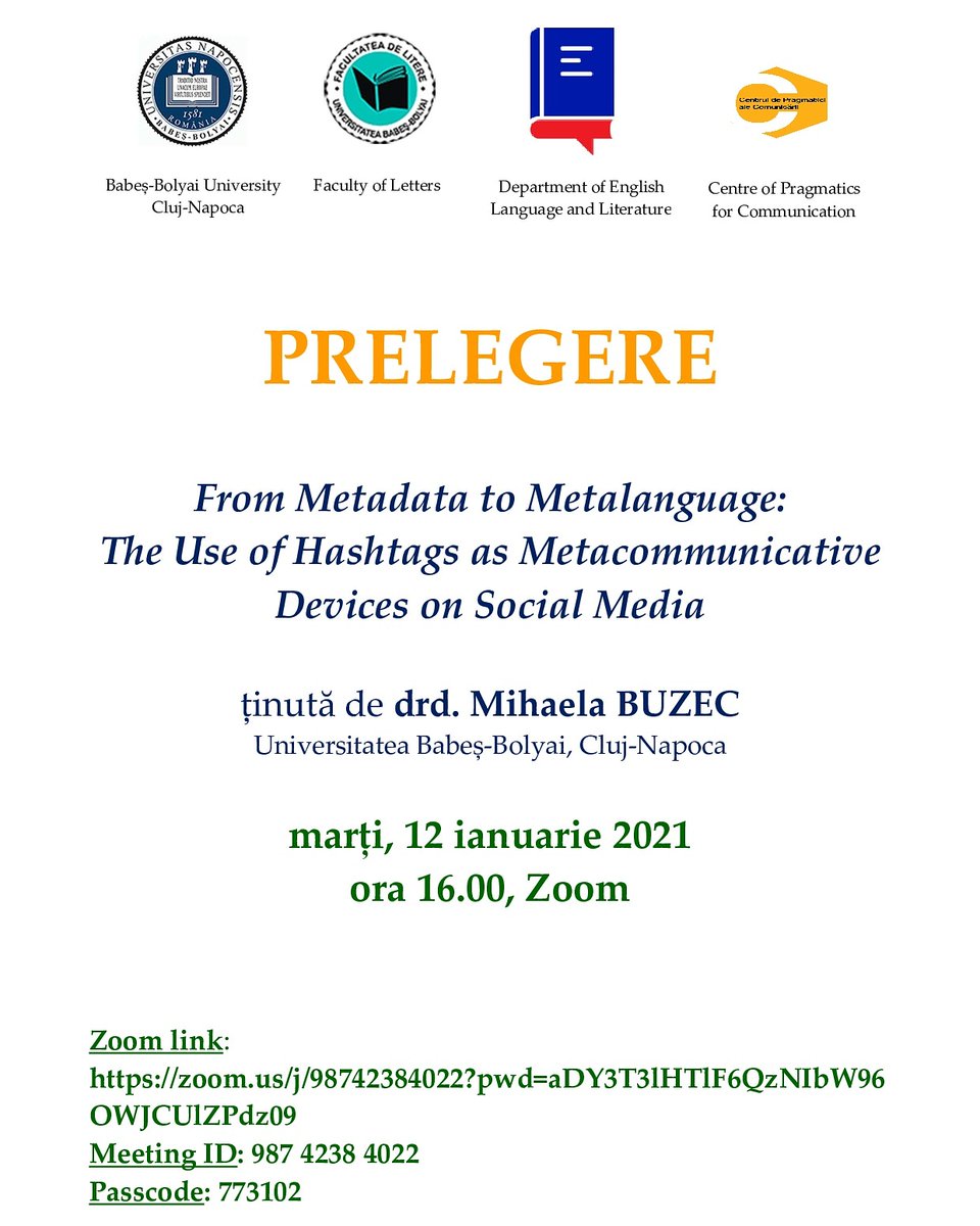Facultatea de Litere, UBB (@litereubb) on Twitter photo 