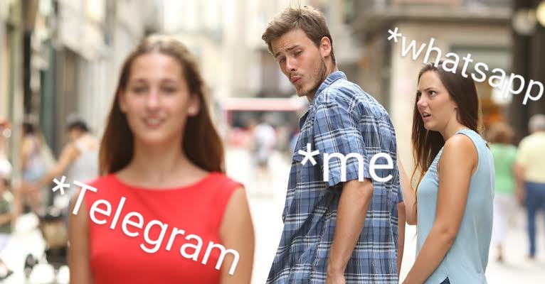 After new update of whatsapp privacy policies. 
#Telegram